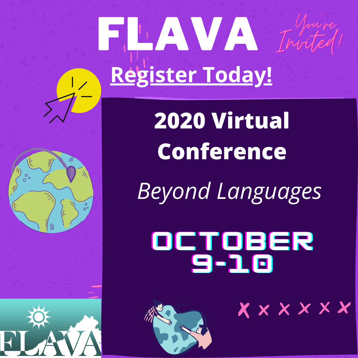 ❤️💻🌏So exciting!! Time to register for our 2020 Fall Conference! Click below to register! #flavaweb #nectfl 
#actfl #jncl #scolt #gwatfl #mfla #langchat