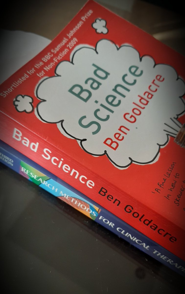 StudentPhys_Ry's tweet photo. Making the most of my time and getting in some reading. @bengoldacre making clinical research make sense. #uwe #studentphysiotherapist https://t.co/Xjd6ryt33R