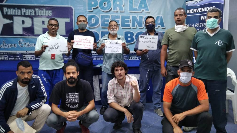 MilitanteVida's tweet photo. El @PPTOficialve y su Secretario General @ppt_uzcategui se unen en solidaridad a la Corriente Marxista Internacional @marxistcom por la libertad del camarada Amin
#ReleaseAmin #MarxistUniversity https://t.co/i5EkORqcRw