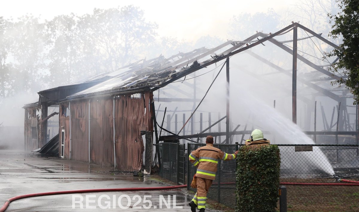 Melding brandweer Wrakkenweg Rutten
