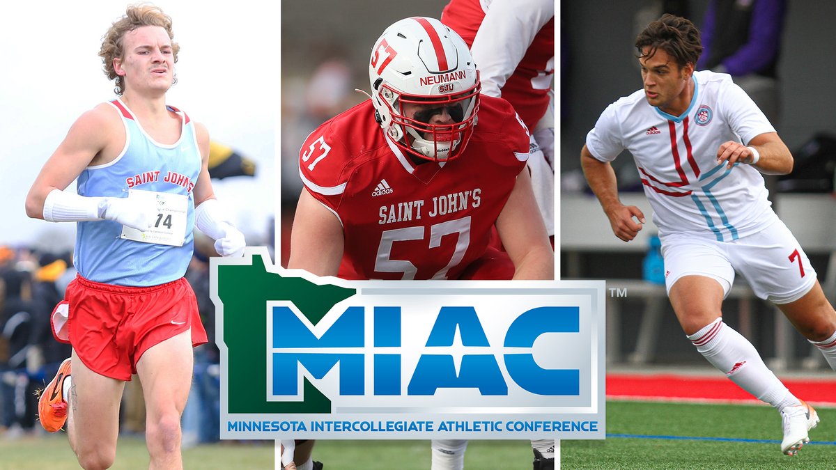 SJUJohnnies's tweet photo. The MIAC announced that it has postponed competition for cross country, football, soccer &amp; volleyball and moved it to spring semester. Golf &amp; tennis will be permitted to compete this fall in accordance w/campus, MN and NCAA health directives:

https://t.co/2p70r5Gi5i #gojohnnies https://t.co/vp6pPGYz3R