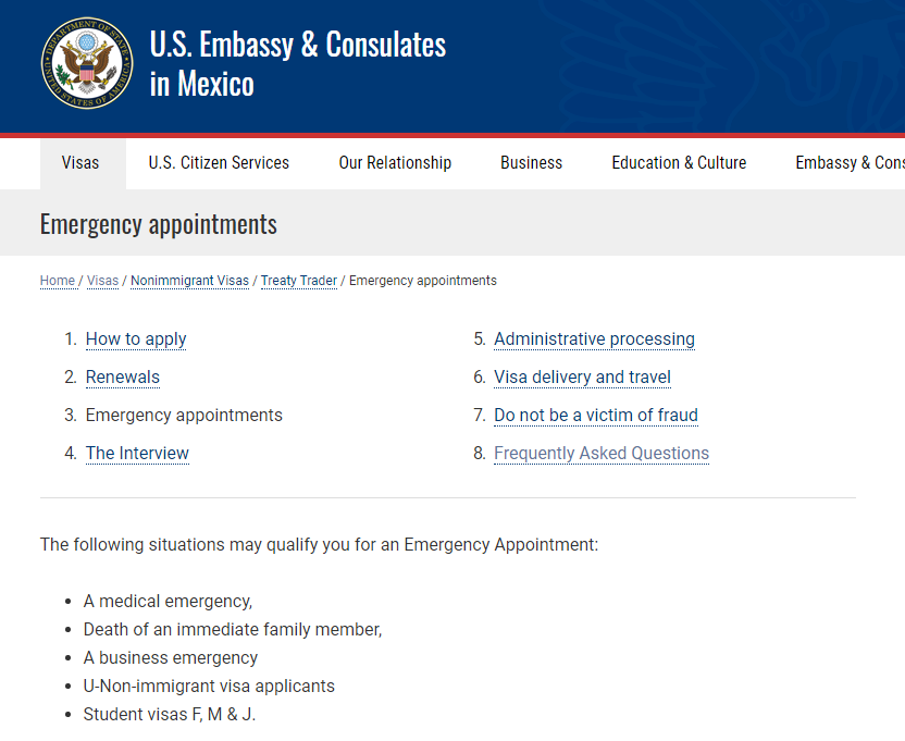 danielcalless's tweet photo. @USConsularMEX Dado que los servicios de visas están en pausa por el momento, ¿es posible cambiar la cita a "Emergency" y ser atendido durante Agosto? La página del consulado indica que Visas F1 pueden calificar como emergencia. 

Gracias https://t.co/ETioTOMc4m