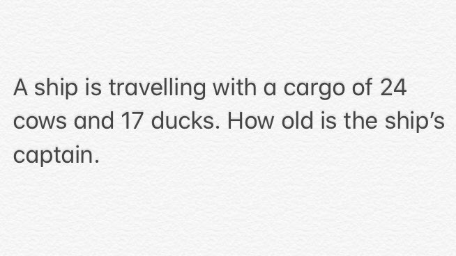 I showed my 5yo this puzzle shared by  @Tony_Mann in his  @SHUmaths recreational maths seminar this morning, attributed to Celia Hoyles. #tmwyk 1/4