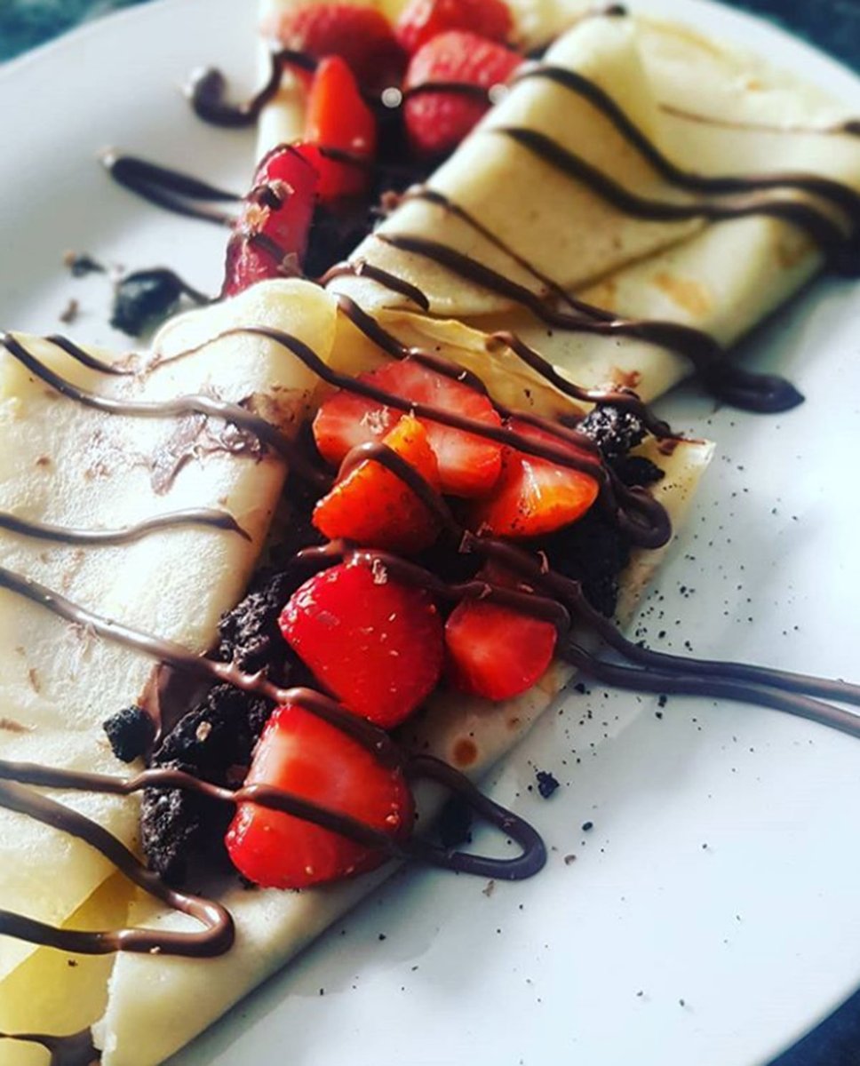 Strawberry heaven crepe.
#crepe #dessert #french #frenchdessert #frenchfood #sweettooth #strawberry #strawberryrecipe #foodie #foodies #foodblogger #foodphotography #foodster #foodlovers #foodlover