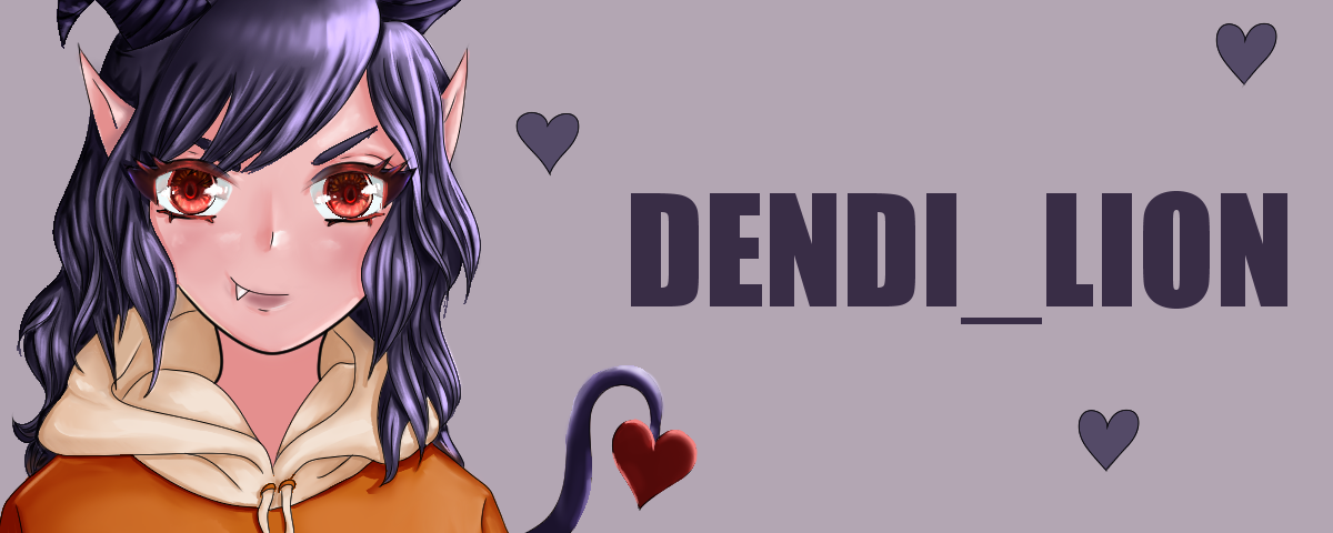 NotDendiLion's tweet photo. Finished my #twitch banner yesterday :3 https://t.co/rqg3c0SdZa