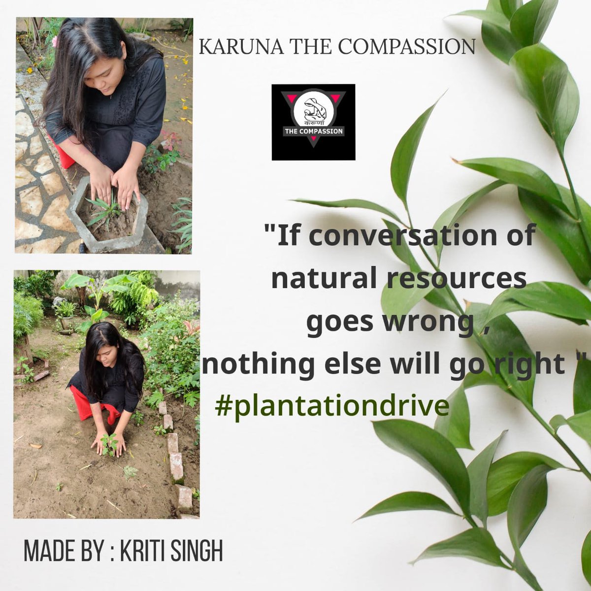 karunango2010's tweet photo. प्रकृति और पर्यावरण का संरक्षण हर लिहाज से जरूरी है। #विश्व_प्रकृति_संरक्षण_दिवस के मौके पर इस संदेश को समझना बहुत जरूरी है #WorldNatureConservationDay
#karunango #naturebeauty
#saveearth #gogreen💚 #saveenvironment #saveenvironmenttosavelives
#NaturePhotography #nature https://t.co/AQwnvaQtK7