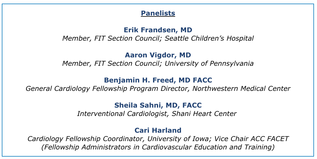 noshreza's tweet photo. Nervous about virtual #cardiology fellowship interviews?

Join us for 👇🏽 #ACCFIT Webinar *8/5 @ 7p ET*

@docbfreed @DrSheilaSahni &amp; Cari Harland will share tips on preparing &amp; performing

Register: https://t.co/DpuoTEwin3

Spread the word to your #MedTwitter IM trainees! https://t.co/JvNtBvoJvi