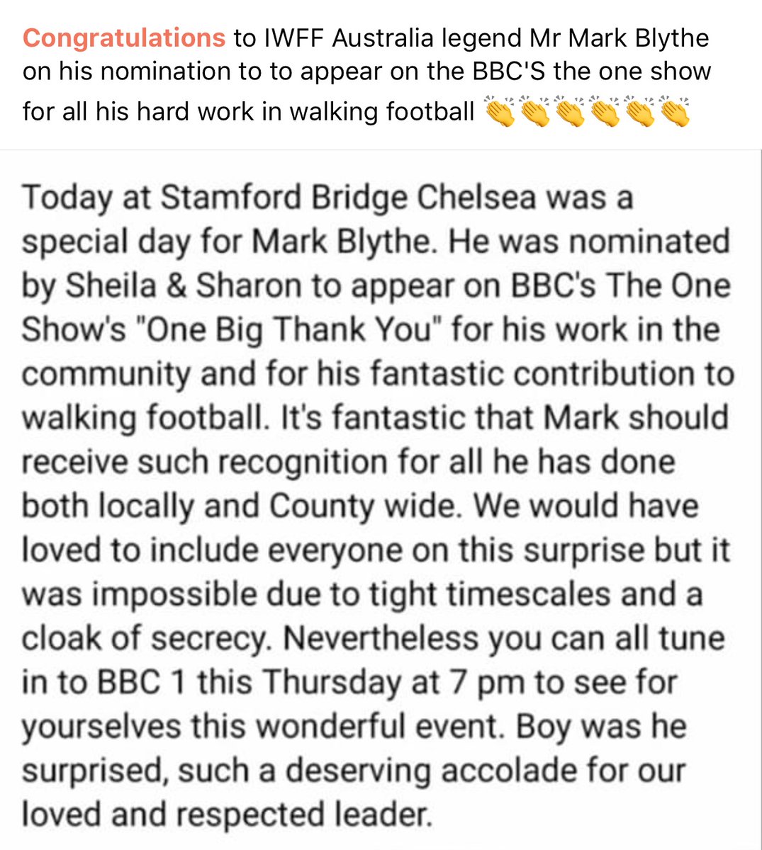 The IWFF tweet media