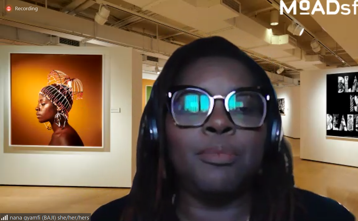 dorianwarren's tweet photo. Happening now: @attorneynana of @BAJItweet reminds us that "decolonization is the vision" and that in order to have a third reconstruction, we must first decolonize and deconstruct the systems that act as barriers to our wellbeing. #CaringEconomy #ReconstructingAmerica https://t.co/11448pH6UB