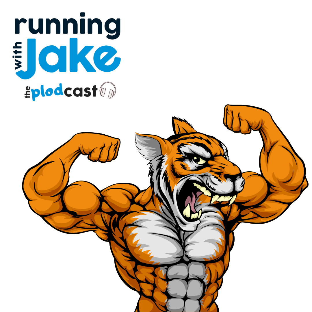 runningwithjake's tweet photo. A big show tomorrow Episode 31 already : "Crouching tiger, hidden fears", get it on @Castbox_fm from 6am 🏃🏽‍♂️🐯 https://t.co/JcgVxq4yeg