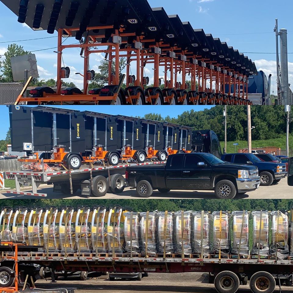 TrafficControl1's tweet image. Midseason equipment deliveries 🚚 🚧🚦#arrowboard #messageboard #truckmountedattenuator #safetyfirst