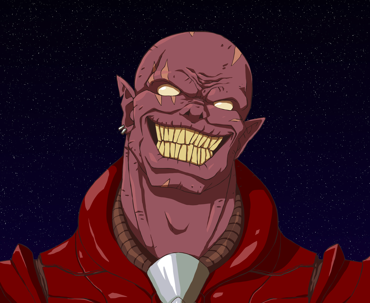 STARSHREDDERS's tweet photo. Meet Greet, the big boss.
⁠
Profile: Born an Orphan on planet Dispora, he lost his father at a young age and his mother always neglected him. Despite all of this, he managed to work his way up to General through his sheer determination.
#indiegame #characterdesign #starshredders https://t.co/cJVg7hqsHx