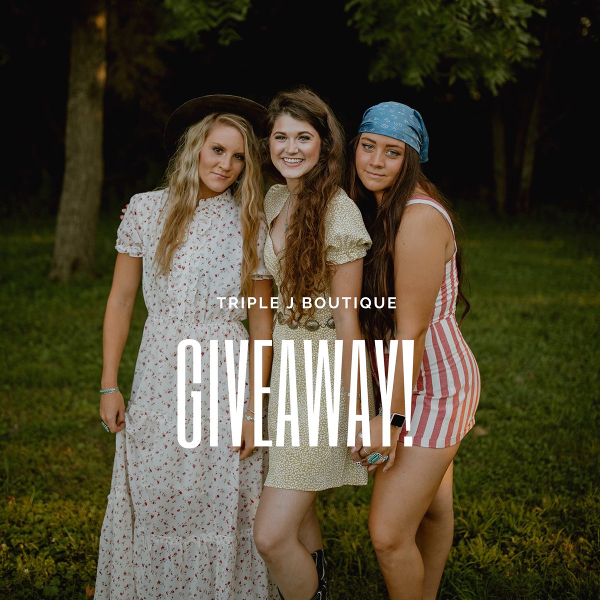 TripleJBoutique's tweet photo. GIVEAWAY!!! 

retweet this post and follow us for a chance to win a wild rag of your choice and a pair of authentic turquoise earrings!! 

-extra entry if you follow us on Instagram! 🦋💗 https://t.co/4wSerQkd72