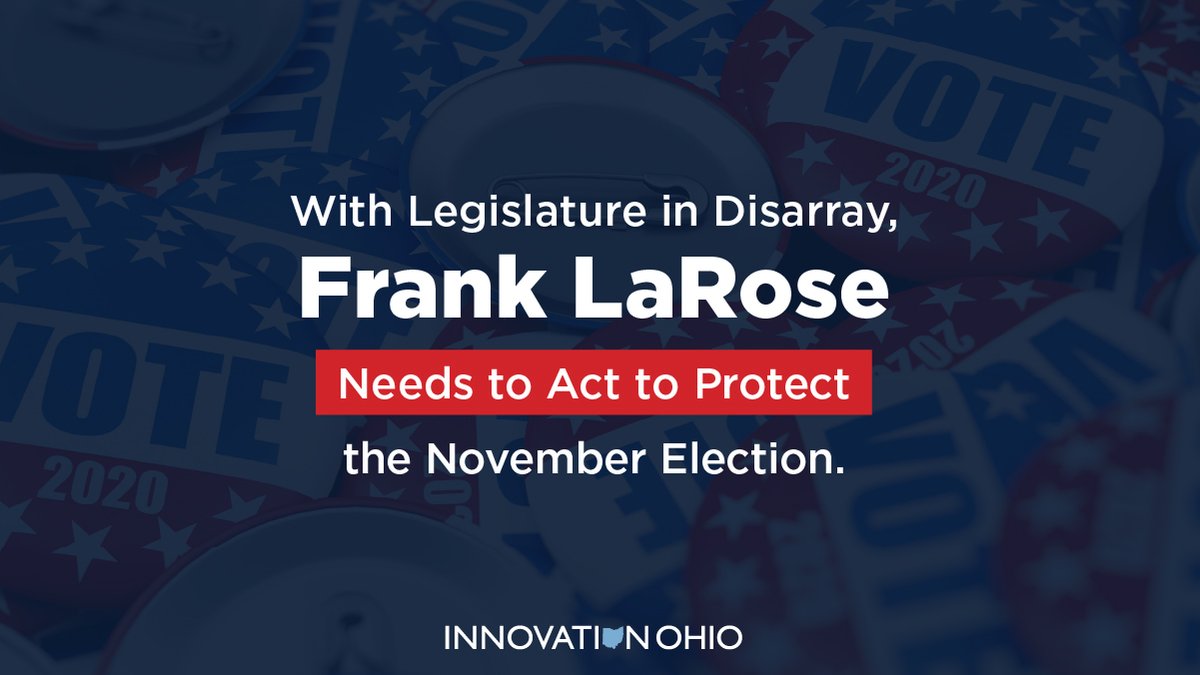With Ohio's Republican House Speaker embattled in a bribery scandal of historic scale and state lawmakers headed to break for the summer already, the window of opportunity for a legislative fix has closed. #OHleg  #AllInForOhioVoters http://innovationohio.org/democracy/report-legislature-chaos-frank-larose-must-act/