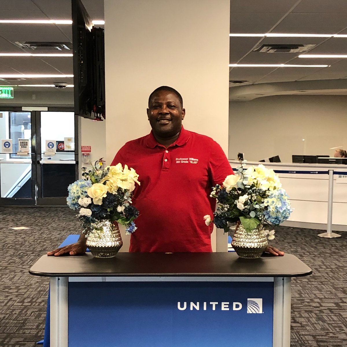 #UAIFSbaseIAH Mallory is taking the VSP2 to return to teaching 8th grade in HISD.  We have enjoyed working with him and wish him all the best that life offers.  #beingunited