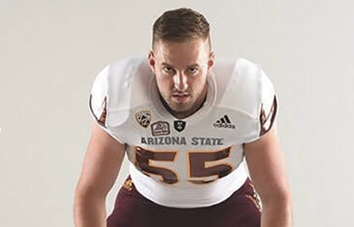 sportscronkite's tweet photo. The heartbreaking tale of former ASU linebacker Jason Franklin, who took his own life in 2018. His father has filed a lawsuit against the school and NCAA alleging flawed concussion management led to CTE. @CN_JordanR tells his story. (Lawsuit also attached) https://t.co/4ADePzx3Zl https://t.co/AnaQsR8U8G