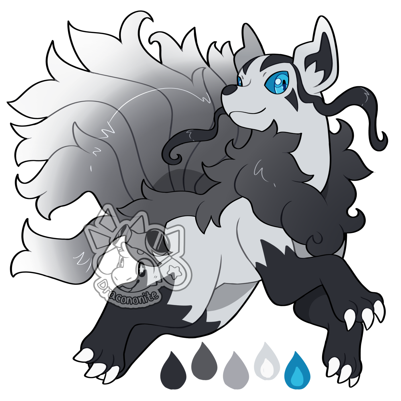 🌈 Max 🌈 V-DAY SHOP DROP 💗💌 on X: "Pokemon custom commission for  @MotherSakhmet! ❄️ Alolan Ninetales / Mightyena 🌙 https://t.co/fg0UoYEuS5"  / X
