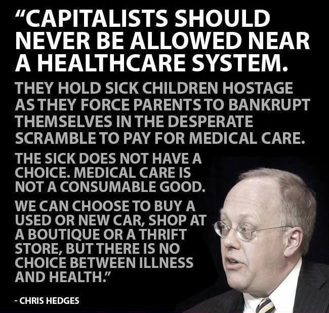 and Ministers that are trying to sabotage it so they can sell it. They will say that you can't compare Germany's system with the US because Germany only has 87 million people and the US has much more, but single payer is all across Europe, and the combined population of... 6/10