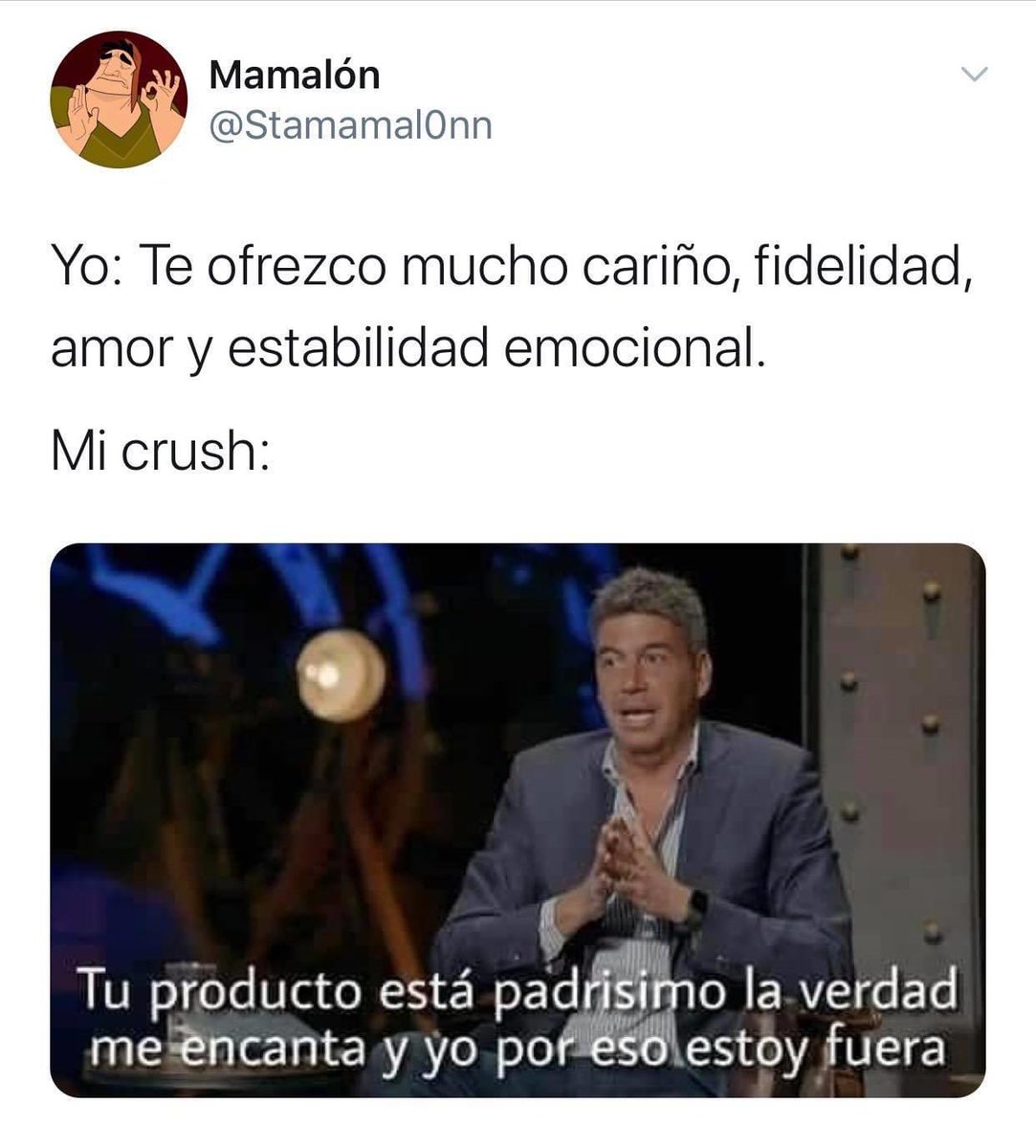 MissKarlaRuth's tweet photo. @arturoelias Jajajajajajaja. Es usted un master. Y hay de todo. 🤣 Este me aplica. https://t.co/I8kdc0V77x
