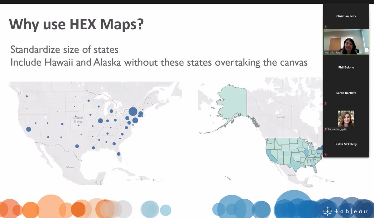 TucsonTUG's tweet photo. Congrats to @natal_g for passing the #tableau specialist exam during #certifiablytableau month! AND for presenting on HEX maps at today’s #Tucson @tableau user group https://t.co/69ftXMbAvK