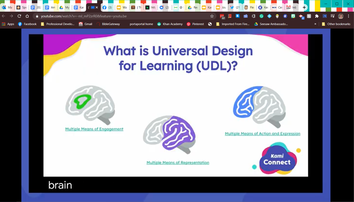 Maes_Morsels's tweet photo. #universaldesignforlearning and @usekamiapp today during #kamiConnect Thanks @hillary_atp for this awesome presentation with #captions  #accessibilityforall #udl https://t.co/H7emOopKj0