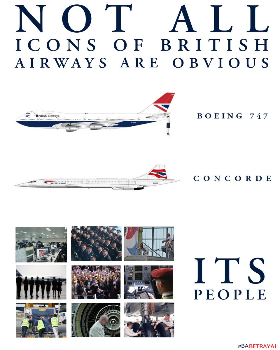 Legacy_diaries's tweet photo. Not all icons of British Airways are obvious. When entire working lives of men and women are given along with their loyalty, devotion and unquestioned dedication; then the true Icons of the company are its PEOPLE. #babetrayal #WeAreBA #fireandrehire #COVID19 @BASSA_2000 @MFUnite https://t.co/Gp73sJ2FVv