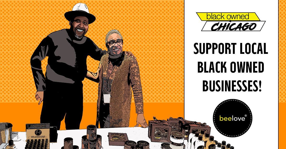VictoryGardens's tweet photo. Looking for Black-owned businesses to support, like our friends at Sweet Beginnings, LLC?  Chicago is filled with them! Our BBF partners, @blackownedchi, have made it easy to find a new favorite: check out the list at https://t.co/bvgv5XGunb, and visit https://t.co/7fK1Gc1C60 🐝 https://t.co/wrNNhC8g6q