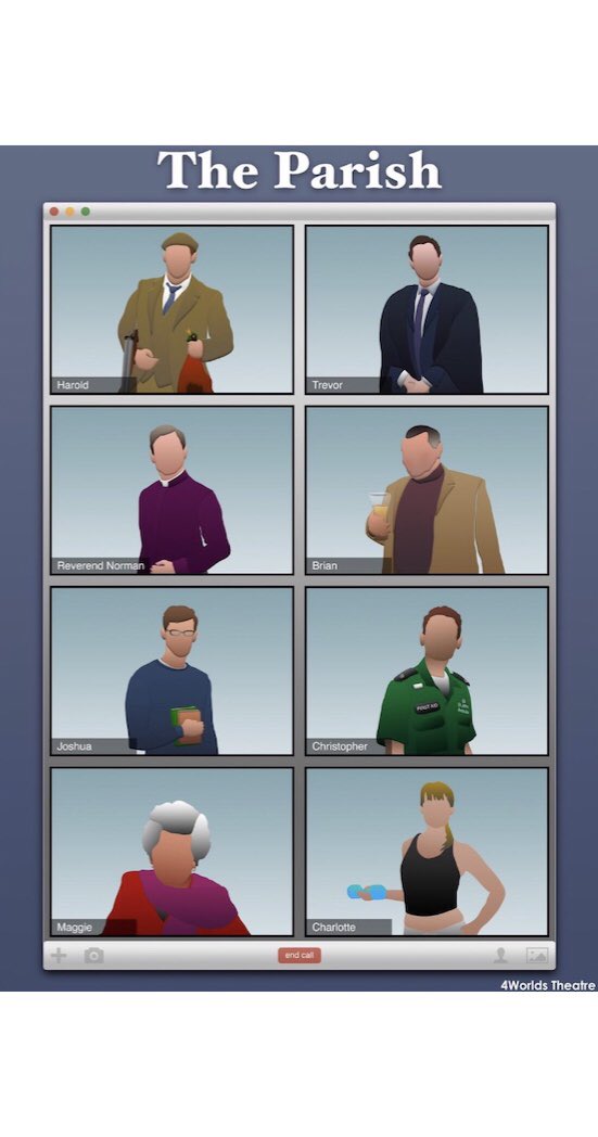 AlexGWRowe's tweet image. The Parish. Friday. 7:30 pm. @CommandFringe
Watch 4 Worlds Theatre’s first show. Join Gingham Council navigate the tough COVID world. It’s all a bit silly and it might even be funny. Come join us
eventbrite.co.uk/e/the-parish-t…