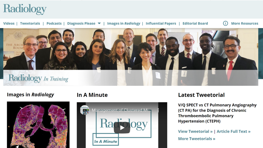 Radiology tweet media