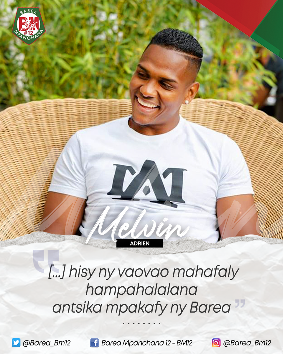 Barea_Bm12's tweet photo. Melvin Adrien 🇲🇬

Des bonnes nouvelles se préparent concernant l'avenir du portier Malagasy @meladr31 selon Nicolas Dupuis 

👉https://t.co/Y7KF9h0cfg
👉https://t.co/g0P0qxx1UX

.
#melvin #adrien #barea
#bm12 #madagascar https://t.co/zqBWgQk2i4