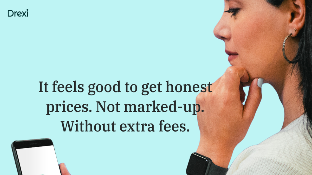 "I picked up three prescriptions using Drexi and saved $65 over what I would have paid with GoodRX." - Roger, Drexi Member #HonestPBM