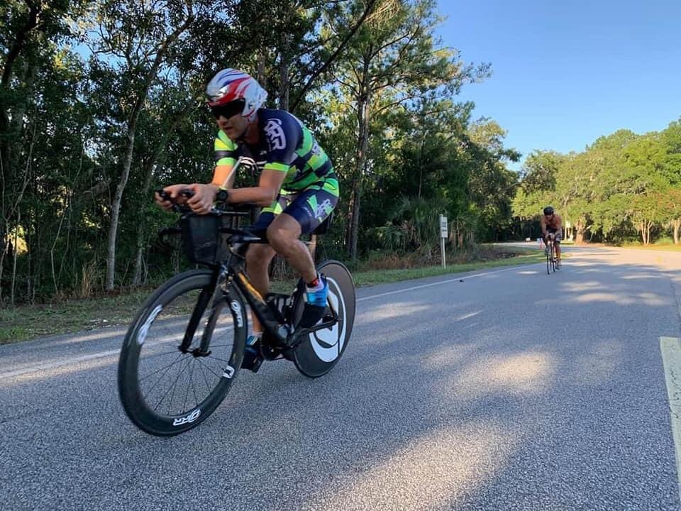 It looks like someone got to #RollTheO last weekend in a small, local, social distant sprint tri... #makingsocialdistancinglookeasy 
.
#orrcarbonwheels #RollTheO #sprinttriathlon #triathlon #tri #socialdistancing #orrfactoryracing #timetrialtuesday