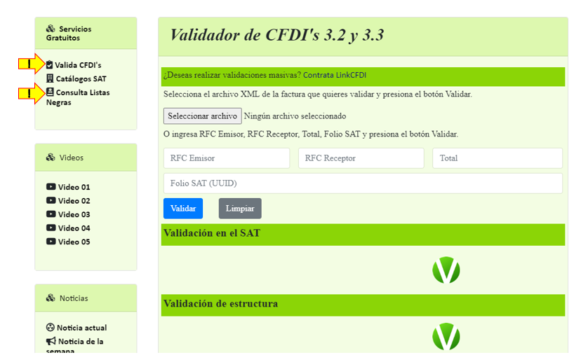 LinkCFDI's tweet photo. @SATMX Con @LinkCFDI puedes validar todos los CFDI's las veces que quieras con solamente un clic.

Adicional obtener validaciones de Listas negras del Art. 69 - B del CFF también con un solo clic.

Y de manera gratuita gratuita desde: 
https://t.co/qzGMpndAJl https://t.co/0NYhWRzVDw