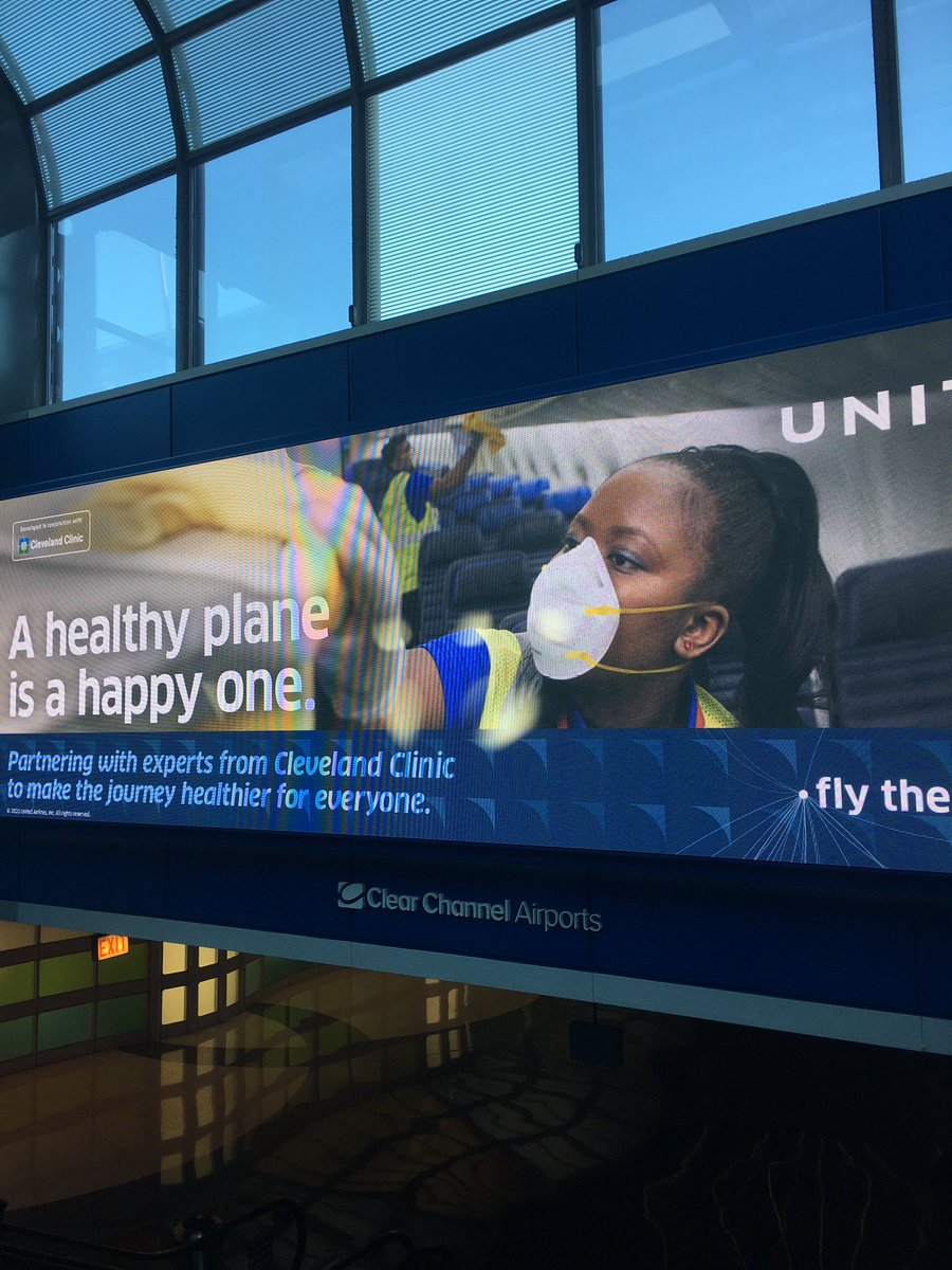 realGlobalChica's tweet photo. First flight since March! Nothing beats the view from 33,000 feet. Oh, how I have missed the airport teams, flight crew, mechanics, the Inflight teams and especially our customers! #beingunited @weareunited https://t.co/SD6qfxuToW