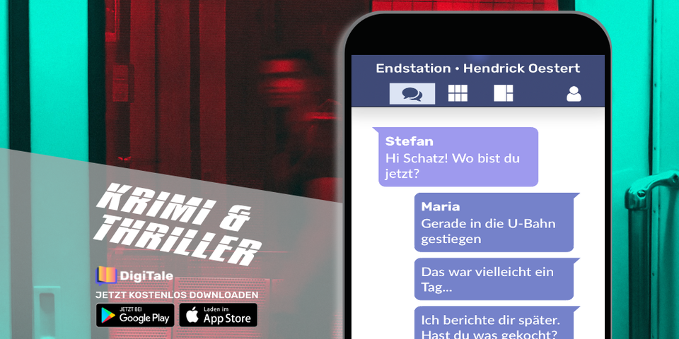 DigiTaleApp's tweet image. Eine junge Frau fährt abends mit der U-Bahn nach Hause. 🚇Was zunächst als normale Fahrt nach Hause beginnt, entpuppt sich wenig später als ein Horrortrip für sie ... 👻

Jetzt kostenlos downloaden &amp;amp; lesen auf DigiTale. tosto.re/digitale📱

#lesen #horror