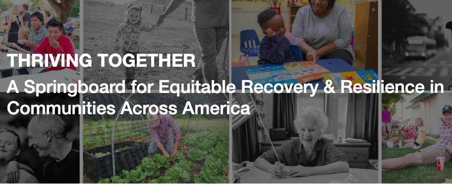 All people and places thriving—no exceptions! 

New guide from <a href="/WellBeingTrust/">Well Being Trust</a> and <a href="/CDCFound/">CDC Foundation</a> Thriving Together, a Springboard for Equitable Recovery &amp; Resilience in Communities Across America. 
thriving.us

<a href="/RippelHealth/">The Rippel Foundation</a>  <a href="/network_win/">WIN Network</a> <a href="/RippelHealth/">The Rippel Foundation</a> <a href="/network_win/">WIN Network</a>