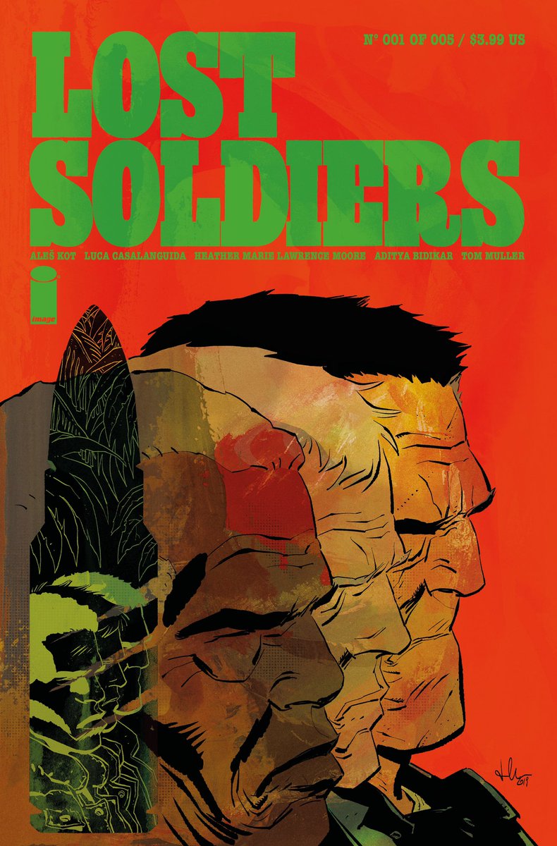 LOST SOLDIERS #1 is on sale tomorrow!