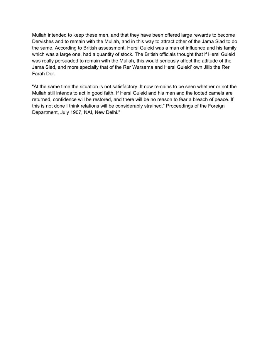 Part 2Caaqil Xirsi Guuleed a Dhulbahante derided as" the wife of a well hung infidel" in a vulgar poem .This shook the revisionist narrative . They had to invent an Isaaq Xirsi then inject the term idoore replacing Daaroode in the poem and claim the poem was part of Dabolane.