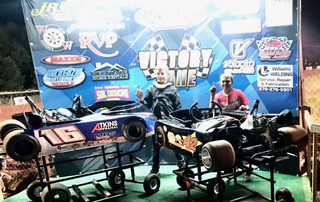 Got another win this weekend in JR3 after a long rain delay and his first engine customer got a win as well.