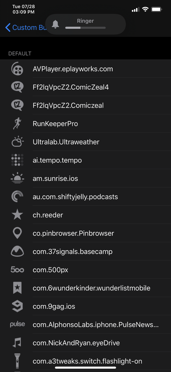 rob311apps's tweet photo. @A3tweaks i have a Polus-like tweak for iOS 11-13 that I want to release for free. Like Polus it comes prepackaged with glyphs. would you care if my tweak used Poluses’ Glyphs? https://t.co/dG0fMH4ifn