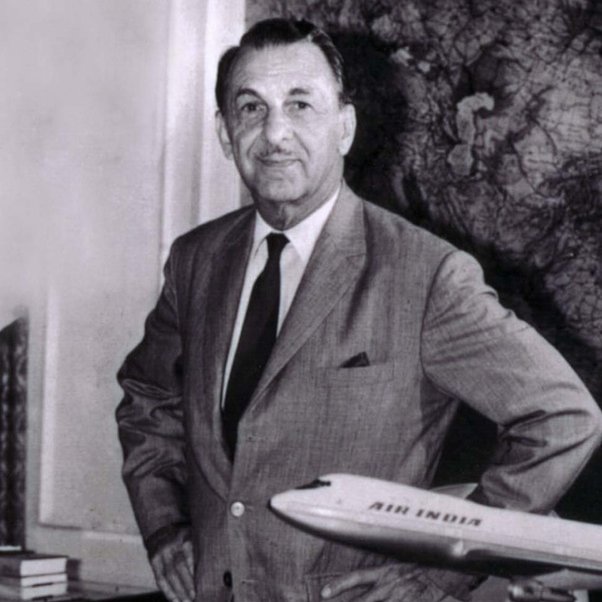 ShivshahiFCT's tweet photo. Remembering #JRDTata on his 116th Birth Anniversary. A visionary businessman &amp; aviation pioneer who created India’s first airline &amp; oversaw dramatic expansion of the Tata Group , India’s largest industrial empire.

He was also the 1st licensed pilot in India. 

#BharatRatna 🙏 https://t.co/TLiv54U6V6