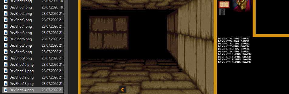 LPMaeL_Dev's tweet photo. After two weeks of break I've decided to do something simple to see if I still remember how to do stuff. Made something not planned at all - capture screenshot.  For in range loop checks if file exists, if yes, runs again, if not, creates screenshot.
#gamedev | #python | #pygame https://t.co/3tv98a9CoC