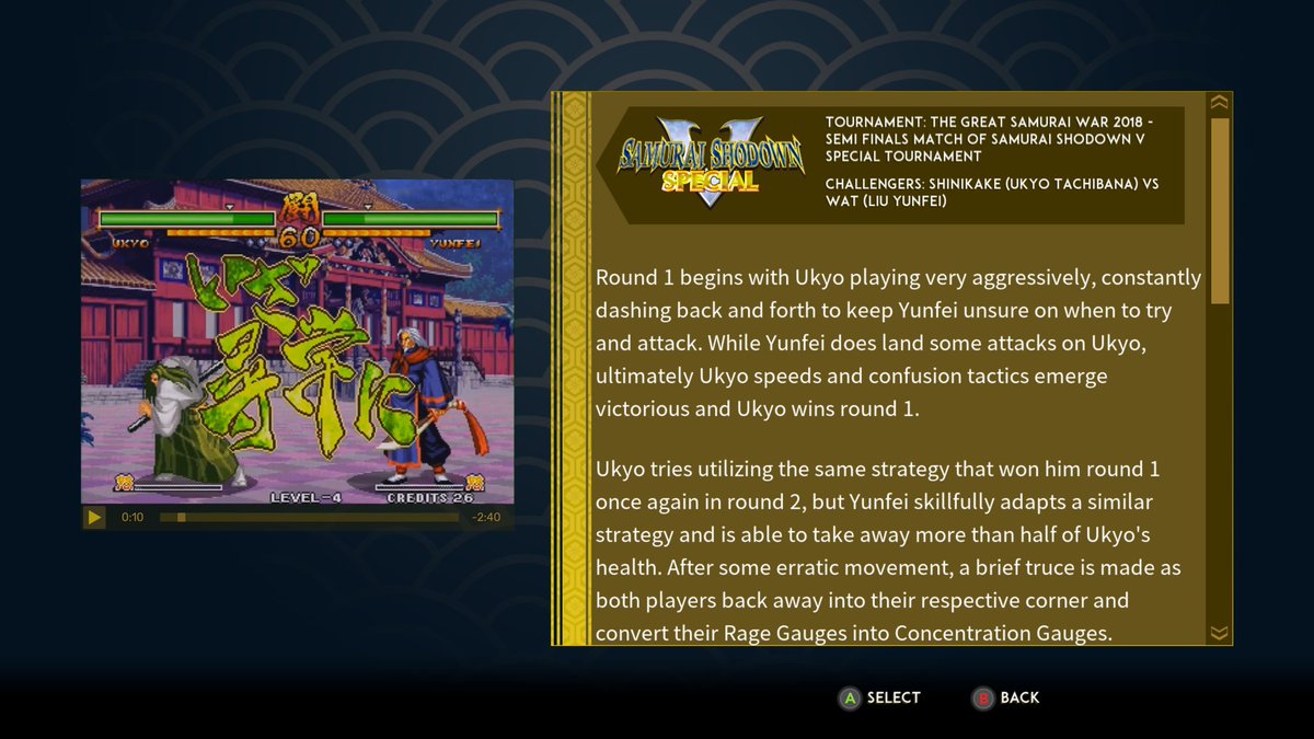 Would you like to see high level play between masters of the game? Because that's on here too! Final match vids from several Japanese tournaments and text descriptions of what makes these matches special!