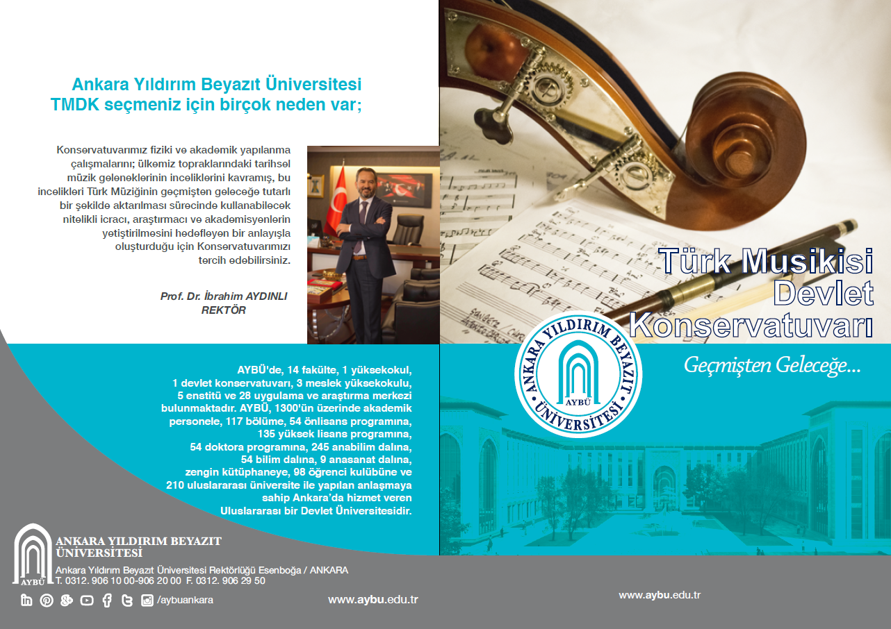 O Xrhsths Ankara Yildirim Beyazit Universitesi Sto Twitter Aybu Turk Musikisi Devlet Konservatuvari Tanitim Videolari Ve Brosurleri Tanitim Videosu Https T Co 6v8wdztwen Tum Tanitim Videolari Ve Brosurleri Https T Co Lpsir2htxp Profdriaydinli