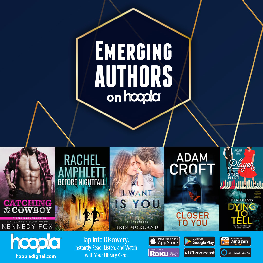 hooplaDigital's tweet image. We are so excited to introduce our #emergingauthors! Stay tuned to see some of our favorites throughout the next few weeks! 

📚 hoopla.app.link/CjlHXMAOk8