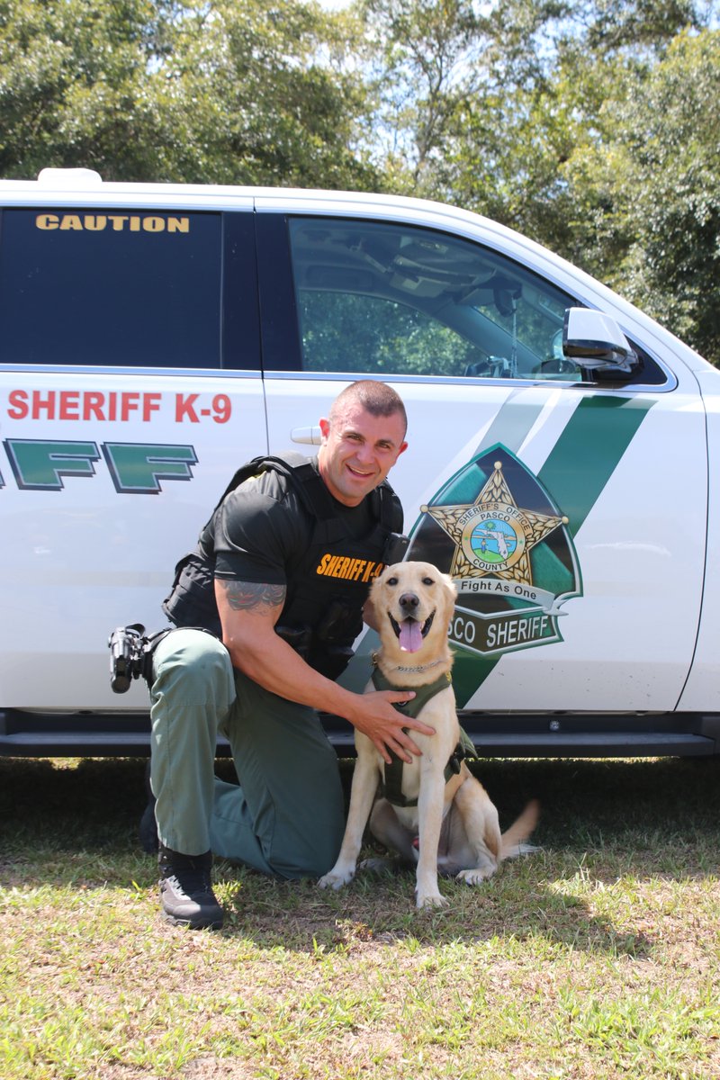 New K9 Team, Deputy Kiely and JoJo! #PascoProud