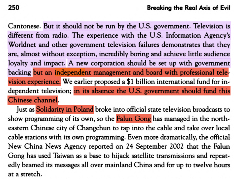 Another thing Palmer and Zorthian agree on is the importance of "independent" TV networks. What Palmer means by independent is: wholly dependent on imperialist capital backed by the US gov, and managed by local anti-communist cadres, trained up by an army of US consultants