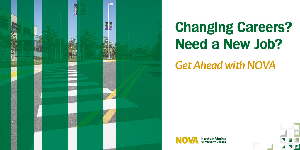 NOVAcommcollege's tweet photo. Are you looking for a job or career due to unemployment?
The #NOVANighthawks community is here to help!
We have amazing classes and resources to get you prepared for that new career and back into the workforce – fast!
https://t.co/c9u052jyG3 https://t.co/a2ivyTJZzK
