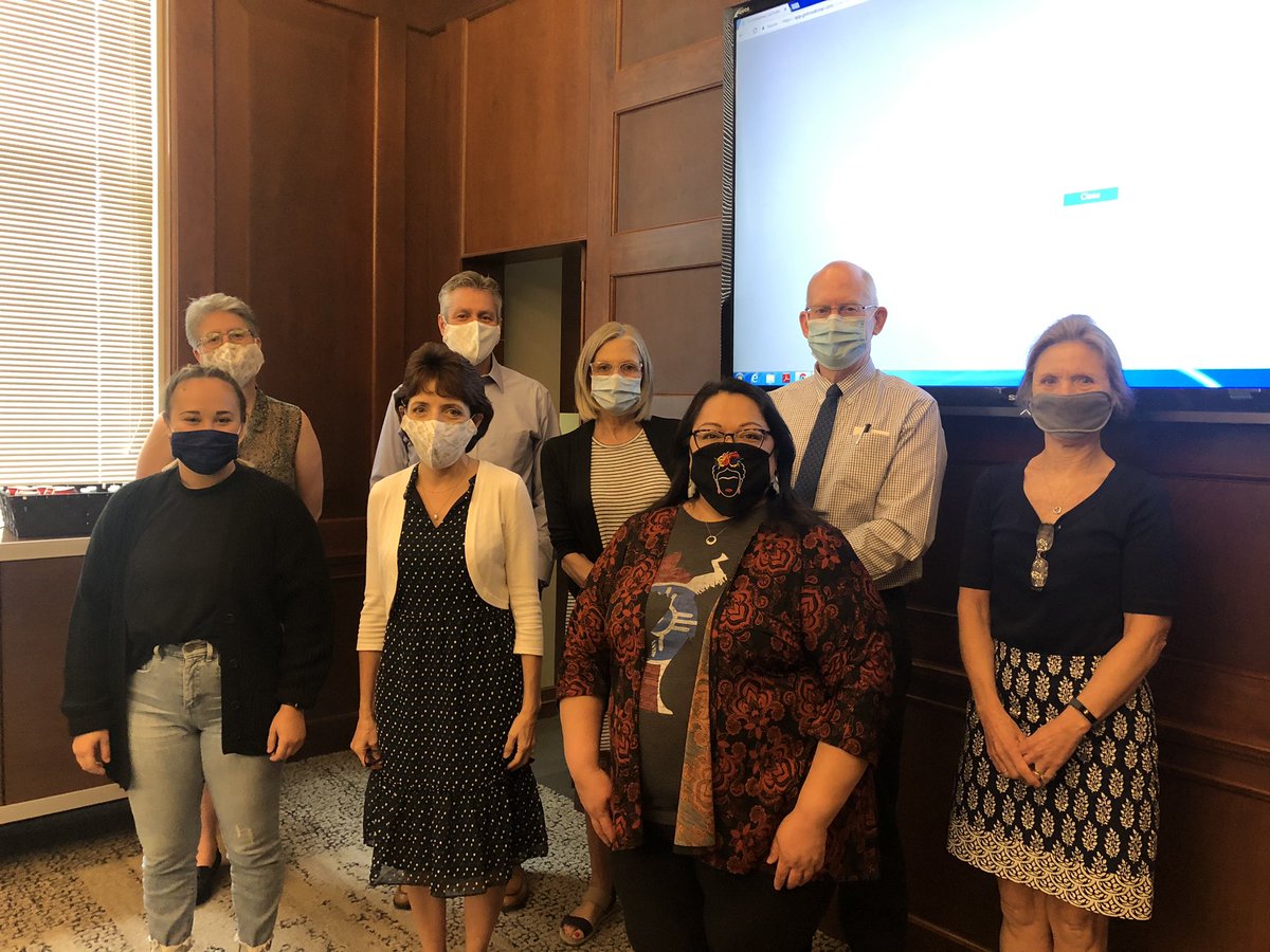 Celebrated today <a href="/laura_manning88/">laura manning</a> recognition by <a href="/ICTBizJournal/">Wichita Business Journal</a> for administrative excellence <a href="/WichitaState/">Wichita State</a>! #wsunow