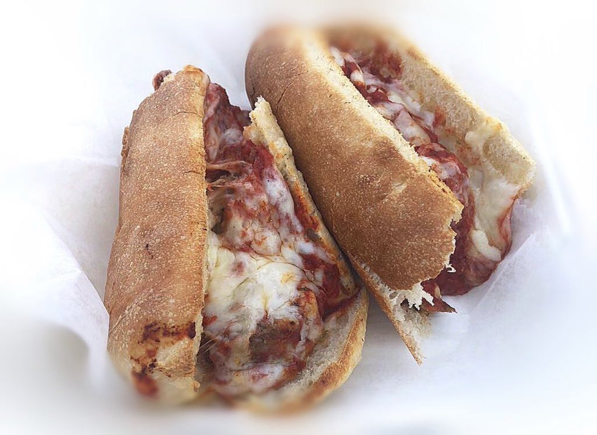 Daydreaming about our meatball sub 🤤. 

Photo from a #sallypizza lover 📸